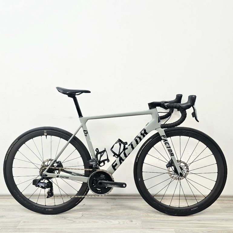 Used FACTOR O2 Disc 2024 Road & Gravel, Light Gray — image 16 of 30