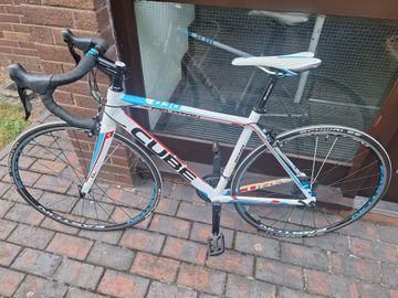 Used CUBE Peloton Race 2014 Road & Gravel, White — image 5 of 5