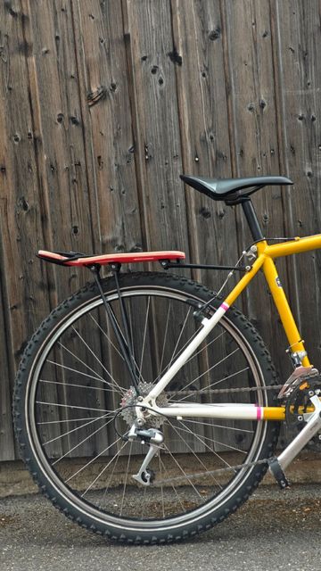 Scott Boulder 1991 – VTT vintage Chromoly, Deore LX & porte-bagage custom 1991 Mountainbike usato, Nero — immagine 16 di 28