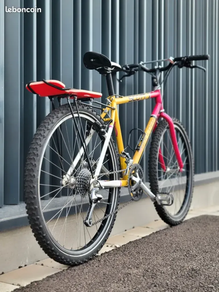 Scott Boulder 1991 – VTT vintage Chromoly, Deore LX & porte-bagage custom 1991 Mountainbike usato, Nero — immagine 7 di 28