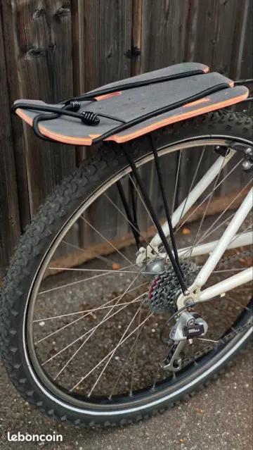 Scott Boulder 1991 – VTT vintage Chromoly, Deore LX & porte-bagage custom 1991 Mountainbike usato, Nero — immagine 10 di 28