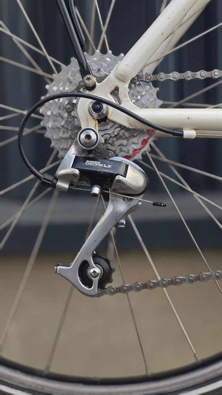 Scott Boulder 1991 – VTT vintage Chromoly, Deore LX & porte-bagage custom 1991 Mountainbike usato, Nero — immagine 28 di 28