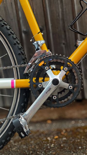Scott Boulder 1991 – VTT vintage Chromoly, Deore LX & porte-bagage custom 1991 Mountainbike usato, Nero — immagine 26 di 28