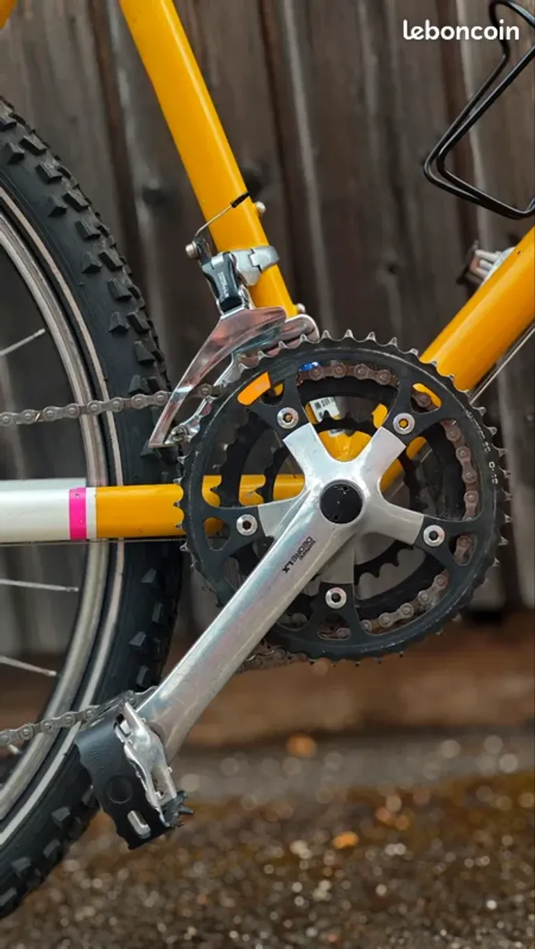 Scott Boulder 1991 – VTT vintage Chromoly, Deore LX & porte-bagage custom 1991 Mountainbike usato, Nero — immagine 11 di 28