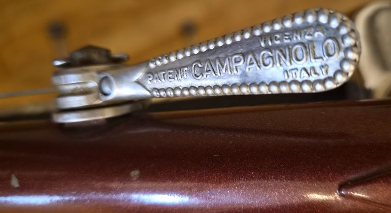 Used PACCAGNELLA Road Bike Early '80s - Size 52 - L'Eroica Ready - Campagnolo Record 1980 Road & Gravel, Red — image 56 of 57