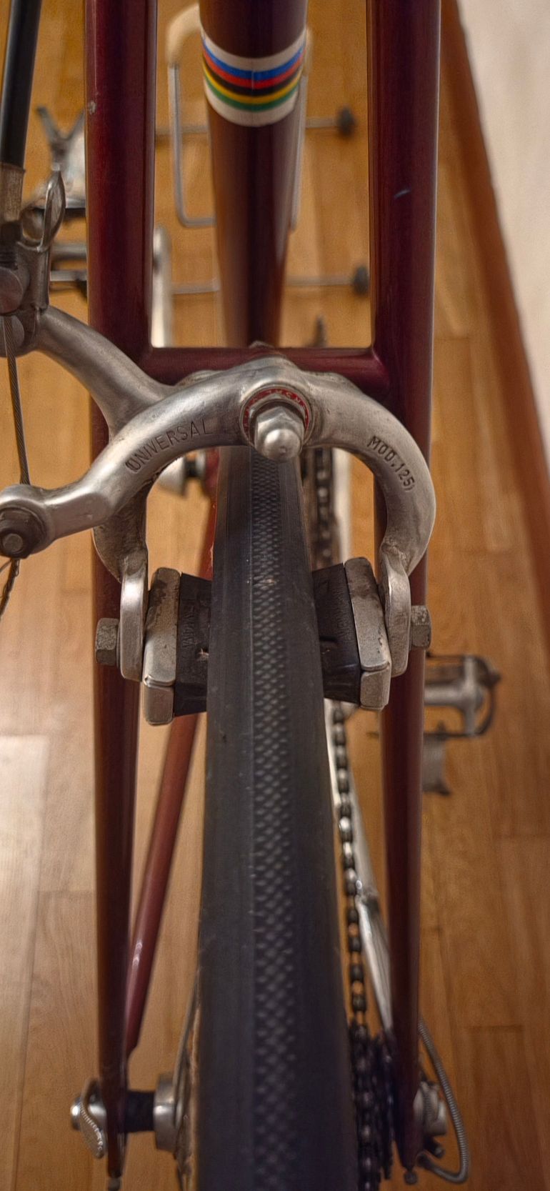 Used PACCAGNELLA Road Bike Early '80s - Size 52 - L'Eroica Ready - Campagnolo Record 1980 Road & Gravel, Red — image 20 of 47