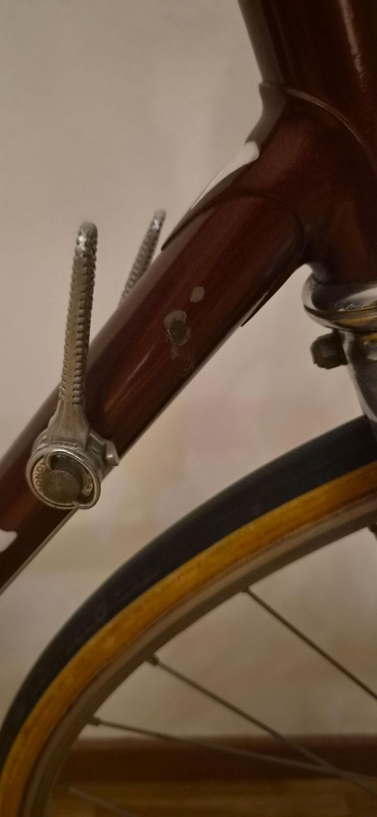 Used PACCAGNELLA Road Bike Early '80s - Size 52 - L'Eroica Ready - Campagnolo Record 1980 Road & Gravel, Red — image 44 of 47