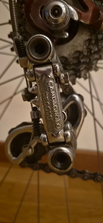 Used PACCAGNELLA Road Bike Early '80s - Size 52 - L'Eroica Ready - Campagnolo Record 1980 Road & Gravel, Red — image 37 of 47
