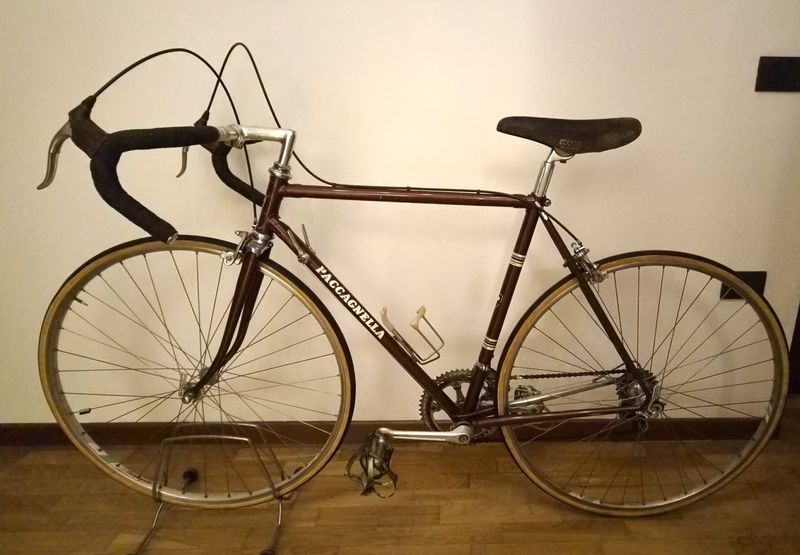 Used PACCAGNELLA Road Bike Early '80s - Size 52 - L'Eroica Ready - Campagnolo Record 1980 Road & Gravel