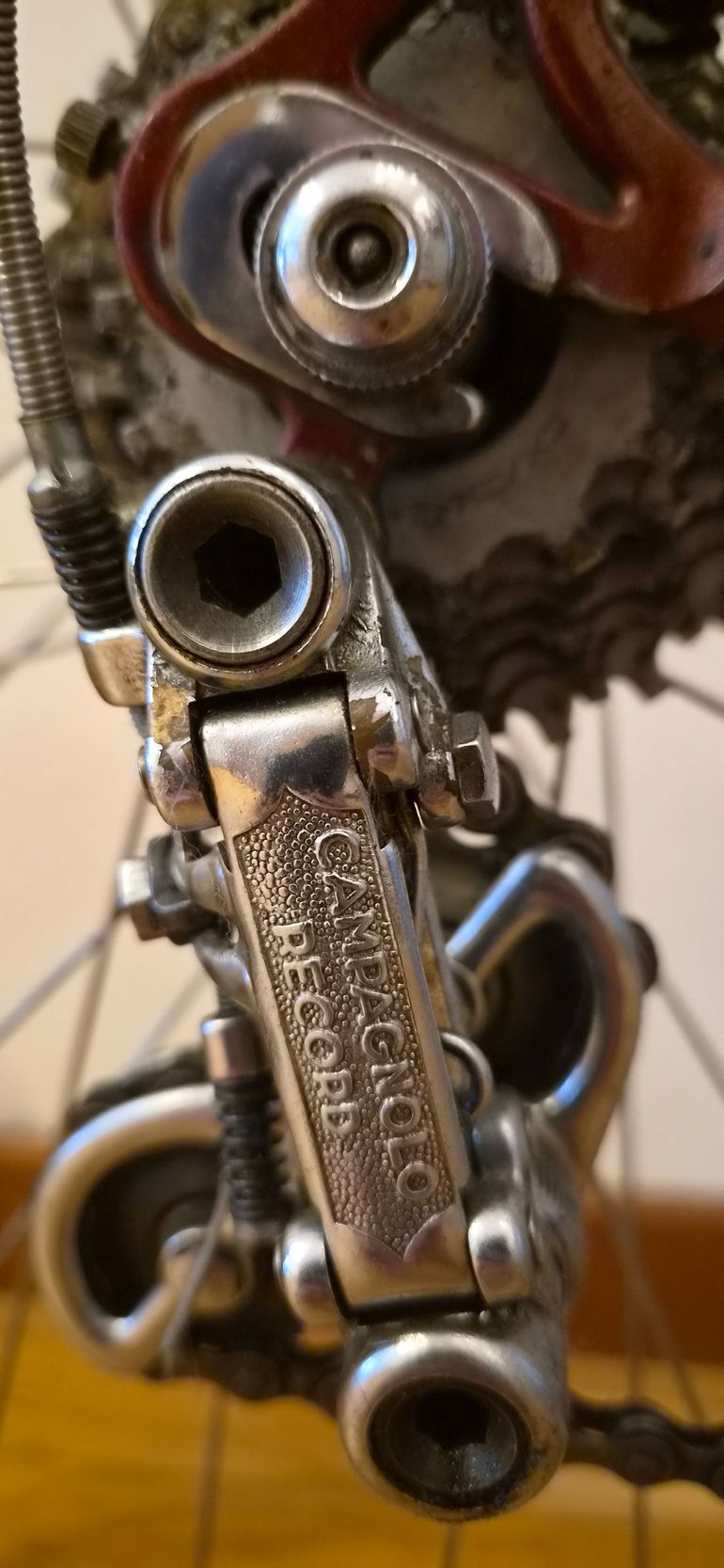 Used PACCAGNELLA Road Bike Early '80s - Size 52 - L'Eroica Ready - Campagnolo Record 1980 Road & Gravel, Red — image 51 of 57