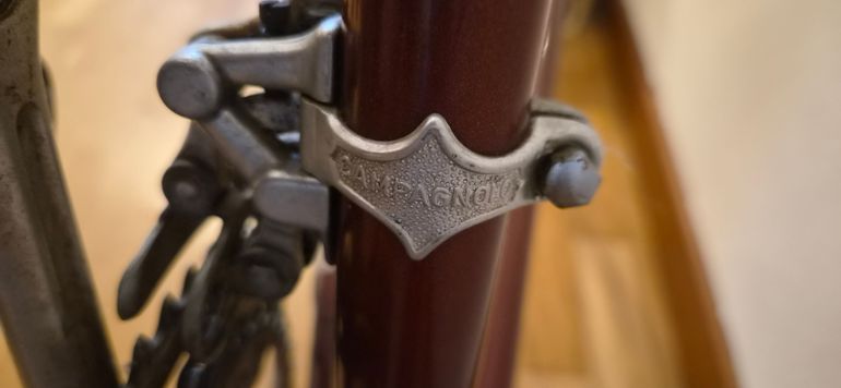 Used PACCAGNELLA Road Bike Early '80s - Size 52 - L'Eroica Ready - Campagnolo Record 1980 Road & Gravel, Red — image 49 of 57