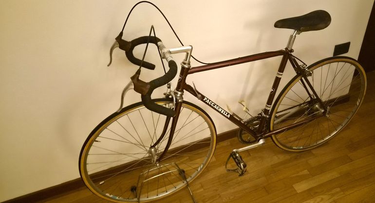 Used PACCAGNELLA Road Bike Early '80s - Size 52 - L'Eroica Ready - Campagnolo Record 1980 Road & Gravel, Red — image 6 of 47