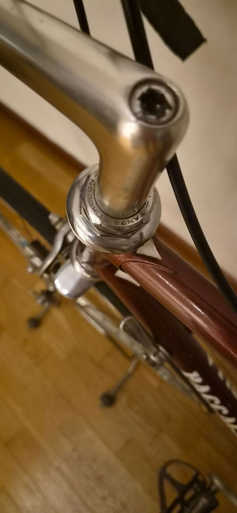 Used PACCAGNELLA Road Bike Early '80s - Size 52 - L'Eroica Ready - Campagnolo Record 1980 Road & Gravel, Red — image 14 of 47