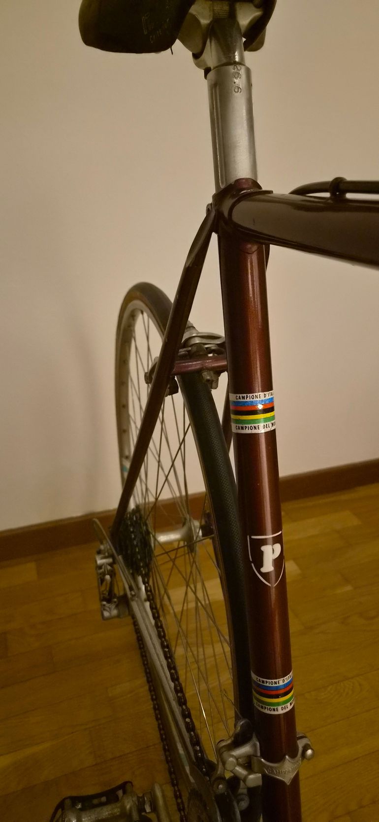 Used PACCAGNELLA Road Bike Early '80s - Size 52 - L'Eroica Ready - Campagnolo Record 1980 Road & Gravel, Red — image 23 of 47