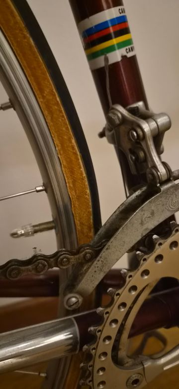 Used PACCAGNELLA Road Bike Early '80s - Size 52 - L'Eroica Ready - Campagnolo Record 1980 Road & Gravel, Red — image 42 of 47