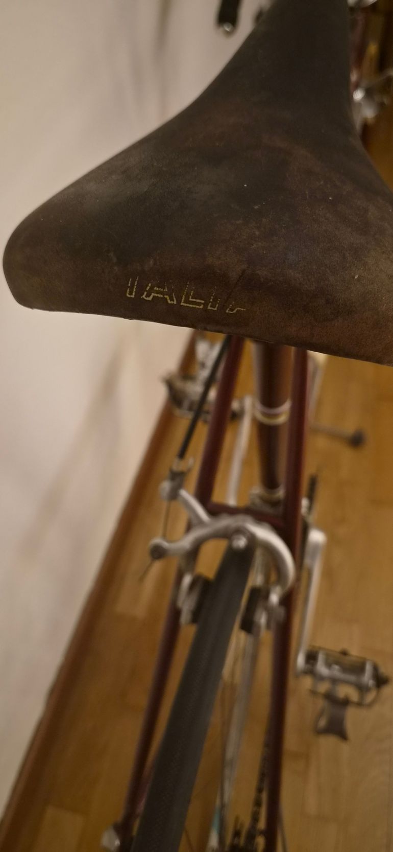 Used PACCAGNELLA Road Bike Early '80s - Size 52 - L'Eroica Ready - Campagnolo Record 1980 Road & Gravel, Red — image 33 of 47
