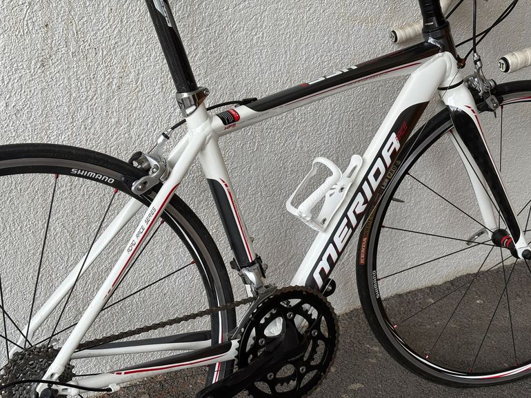 Used Merida Custom Shimano Sora 2010 Road & Gravel, White — image 5 of 9