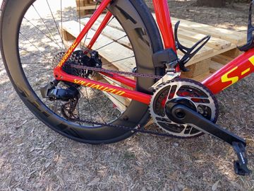 Used Specialized Tarmac SRAM Rival eTap AXS 2020 Road & Gravel, Red — image 3 of 13