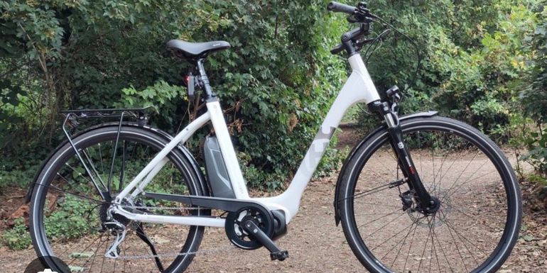 Used Husqvarna Custom Shimano Altus Urban, White — image 2 of 3