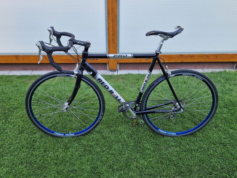 Used Red Bull (Rose) Custom Shimano Ultegra 2002 Road & Gravel