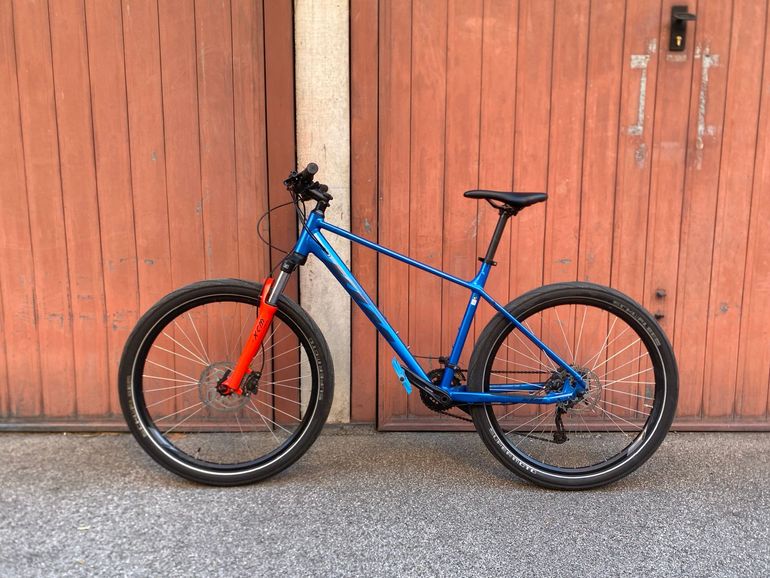 KTM Ultra Fun 27, 5” 2020 Mountainbike usato, Blu — immagine 2 di 6