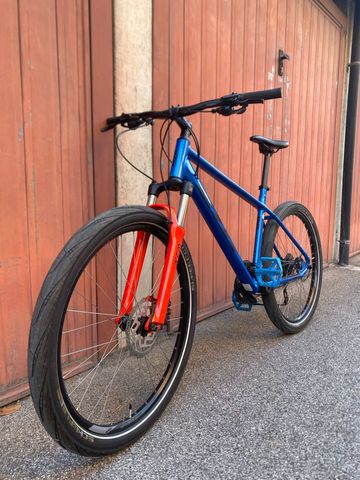 KTM Ultra Fun 27, 5” 2020 Mountainbike usato, Blu — immagine 6 di 6