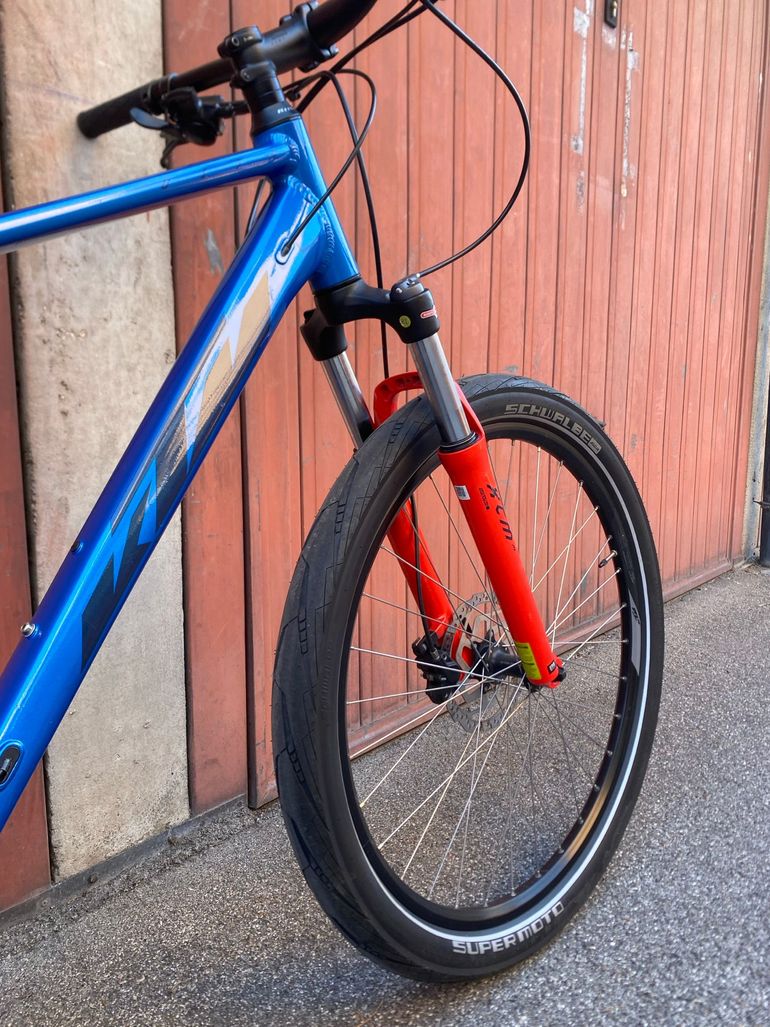 KTM Ultra Fun 27, 5” 2020 Mountainbike usato, Blu — immagine 4 di 6