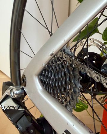 Gebrauchtes Scott Foil Q36.5 ProCycling Team SRAM RED AXS 2023 Road & Gravel, Hellgrau — Bild 14 von 17