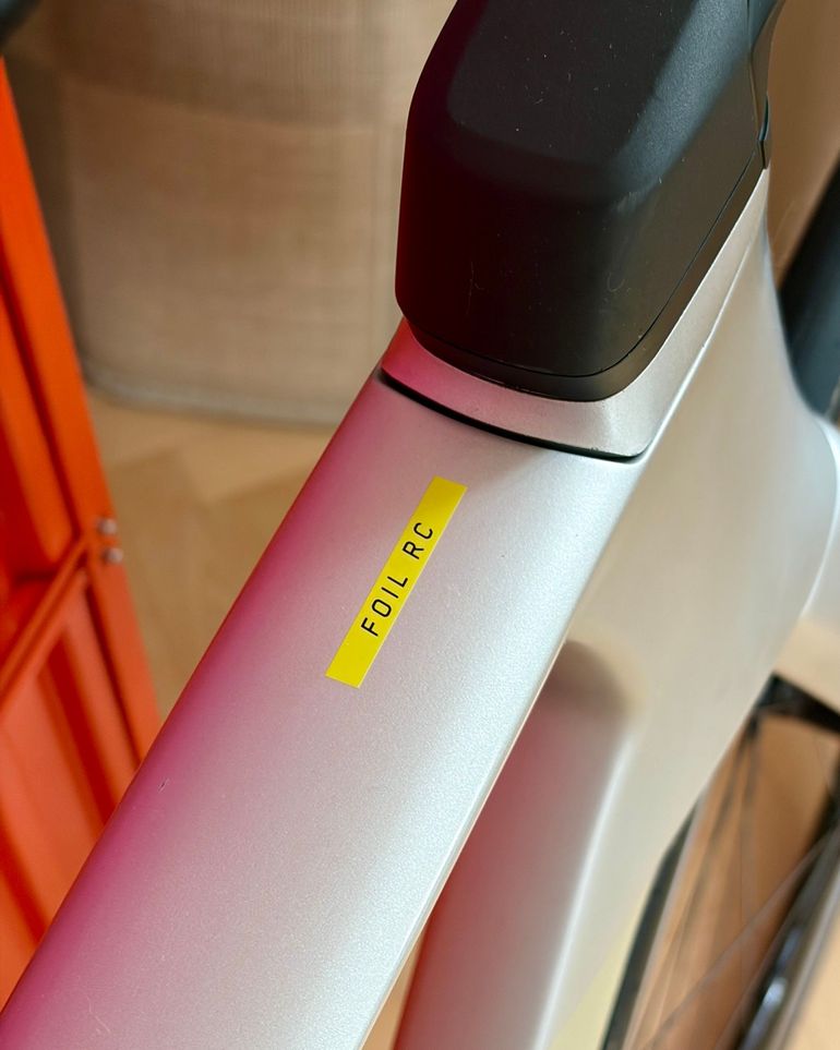 Gebrauchtes Scott Foil Q36.5 ProCycling Team SRAM RED AXS 2023 Road & Gravel, Hellgrau — Bild 12 von 17