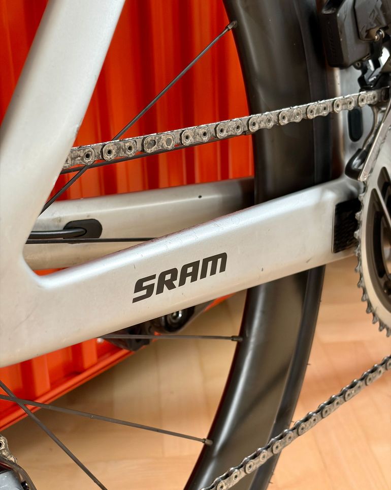 Gebrauchtes Scott Foil Q36.5 ProCycling Team SRAM RED AXS 2023 Road & Gravel, Hellgrau — Bild 10 von 17