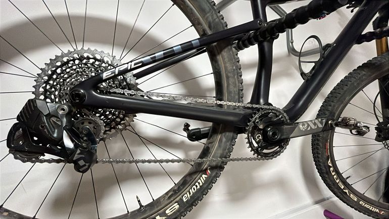 Gebrauchtes Specialized Epic SRAM X01 Eagle AXS 2023 Mountainbike, Schwarz — Bild 2 von 11