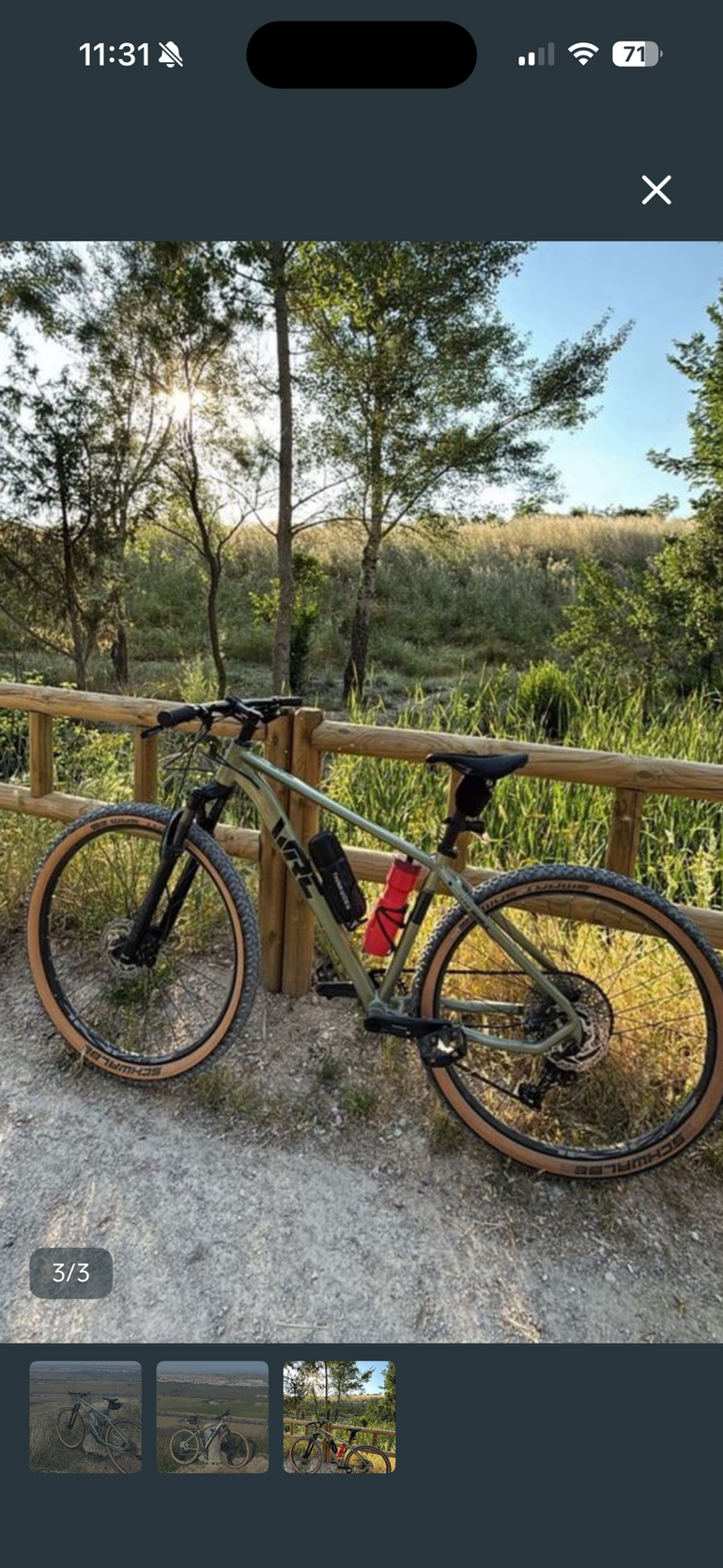 WRC Custom Shimano Deore XT 2022 Mountainbike d'occasion — image 2 sur 3
