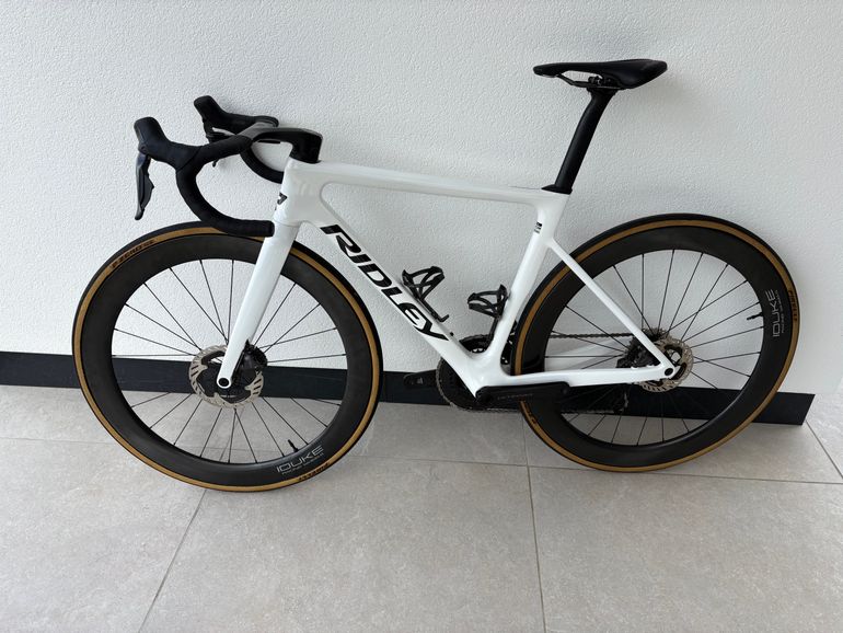 Used Ridley Falcn RS Shimano Ultegra Di2 2024 Road & Gravel, White — image 2 of 11