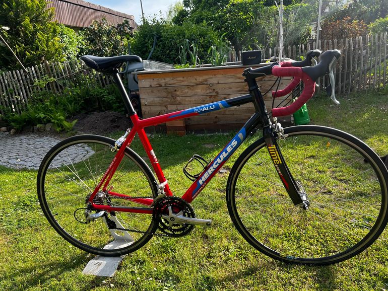 Used herkules Hercules Custom Shimano Tiagra 2000 Road & Gravel, Red — image 2 of 15