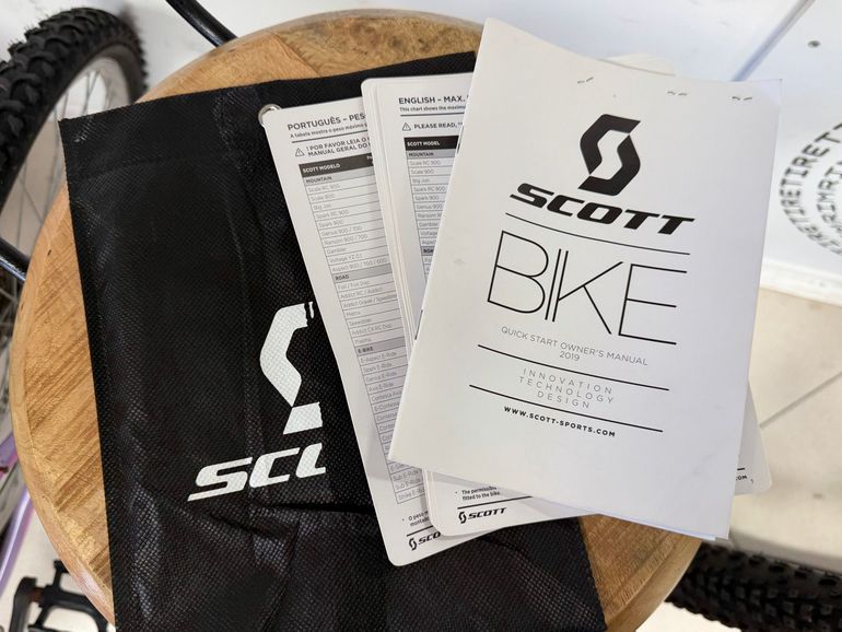 Scott Scale RC 900 SL 2019 2019 Mountainbike usato, Bianco — immagine 9 di 9