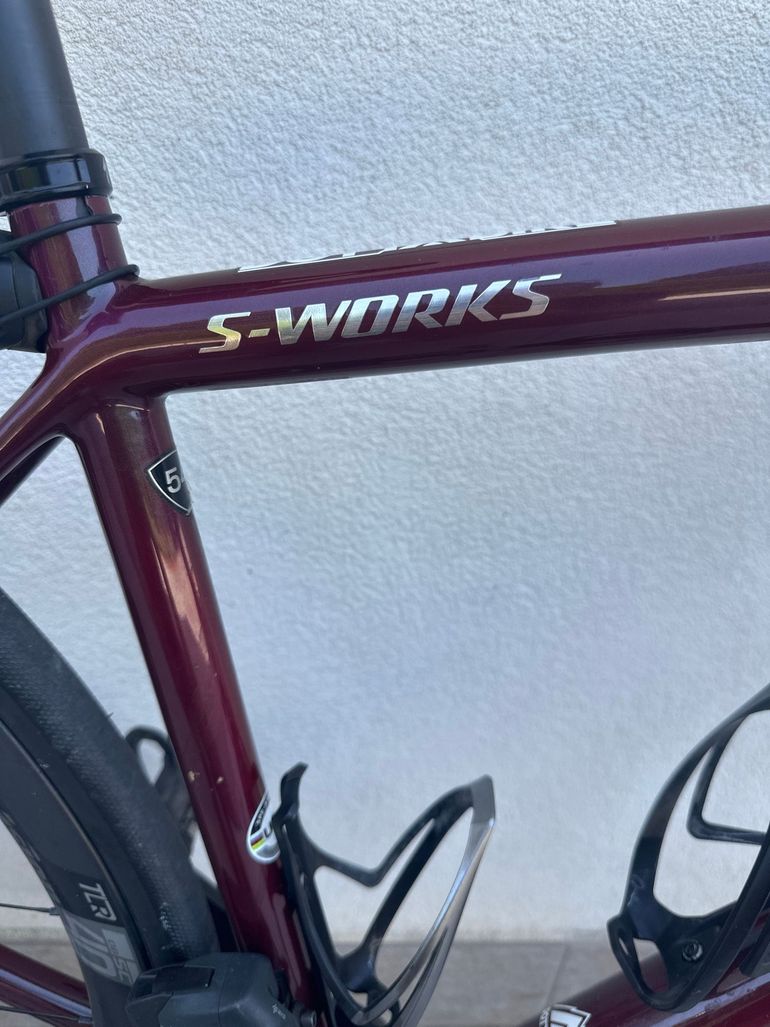 Used Specialized Aethos SRAM Force eTap AXS 2023 Road & Gravel, Red — image 12 of 14