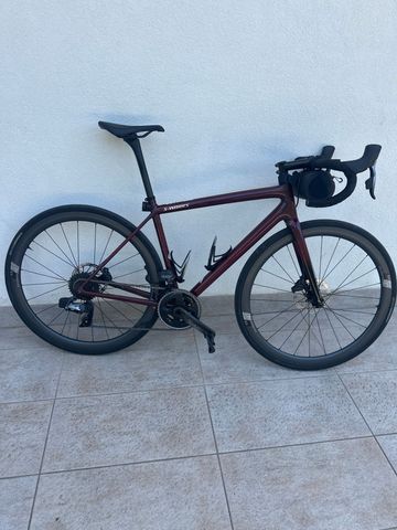 Used Specialized Aethos SRAM Force eTap AXS 2023 Road & Gravel, Red — image 2 of 14