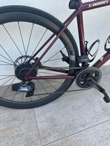 Used Specialized Aethos SRAM Force eTap AXS 2023 Road & Gravel, Red — image 3 of 14