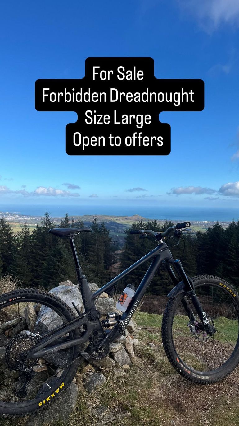 Used Forbidden Dreadnought Shimano Deore XT 2023 Mountainbike, Black — image 3 of 3