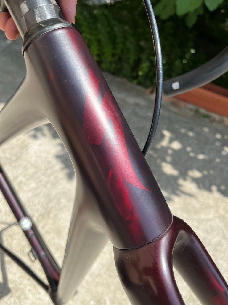 Used Specialized Aethos Expert 2021 Frameset 2021 Road & Gravel, Red — image 8 of 8