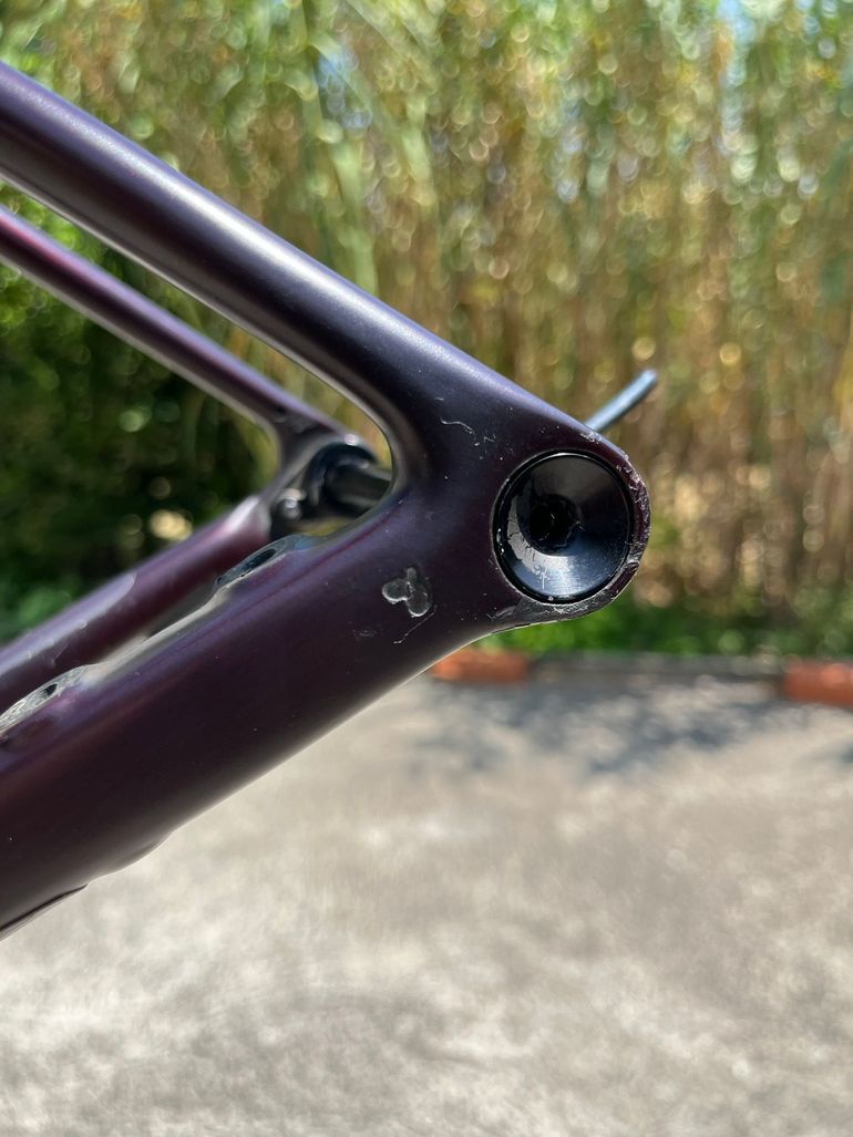 Used Specialized Aethos Expert 2021 Frameset 2021 Road & Gravel, Red — image 5 of 8