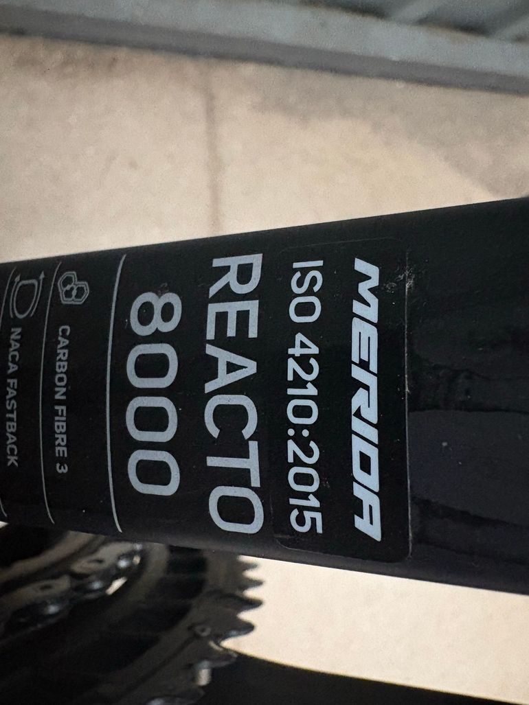 Używany Merida REACTO 8000 2025 2025 Road & Gravel — zdjęcie 7 z 16
