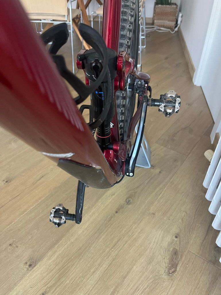 Gebrauchtes Merida ONE-TWENTY 3000 2024 2024 Mountainbike, Rot — Bild 8 von 15