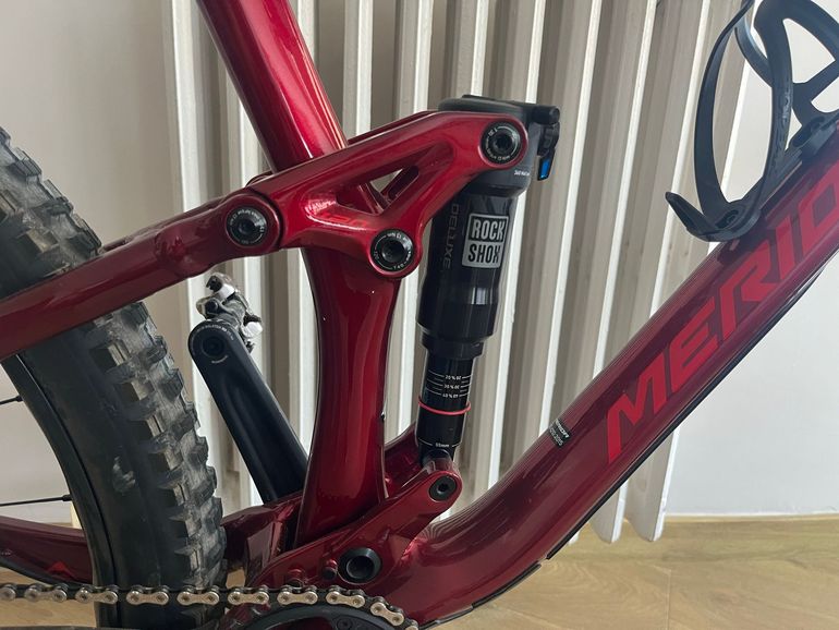Gebrauchtes Merida ONE-TWENTY 3000 2024 2024 Mountainbike, Rot — Bild 15 von 15