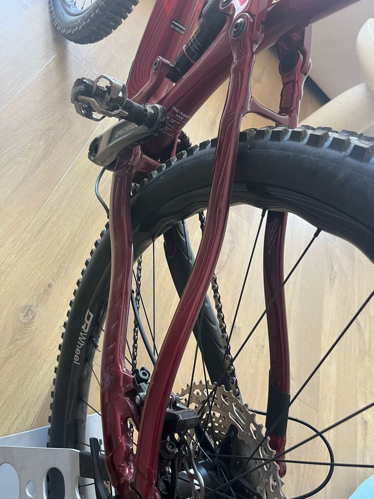Gebrauchtes Merida ONE-TWENTY 3000 2024 2024 Mountainbike, Rot — Bild 11 von 15