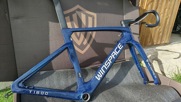 Used WINSPACE T1600 Frameset 2026 Road & Gravel, Blue — image 2 of 4