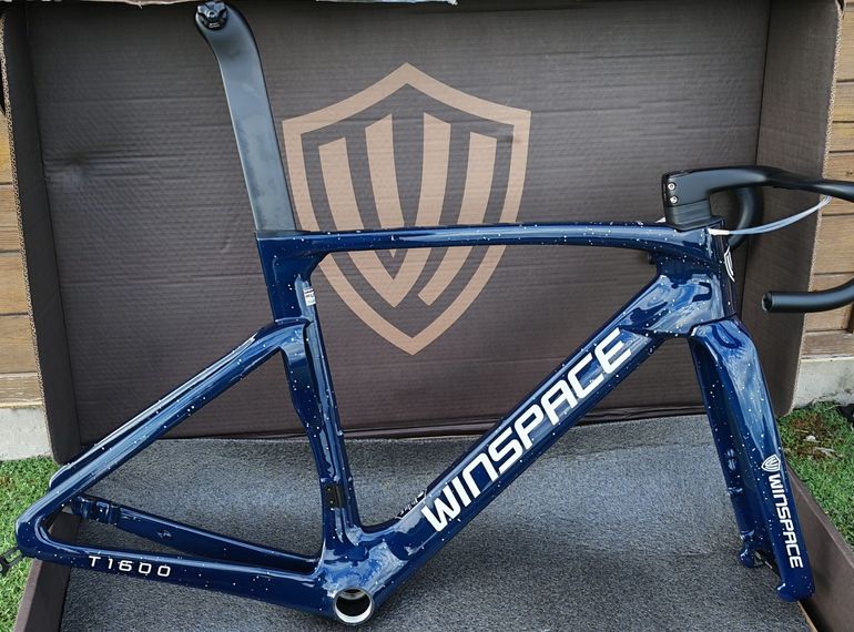 Used WINSPACE T1600 Frameset 2026 Road & Gravel, Blue — image 3 of 4