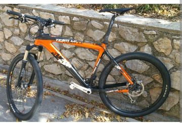 KTM Lc Carbon MTB 2010 Mountainbike usato, Rosso — immagine 1 di 3