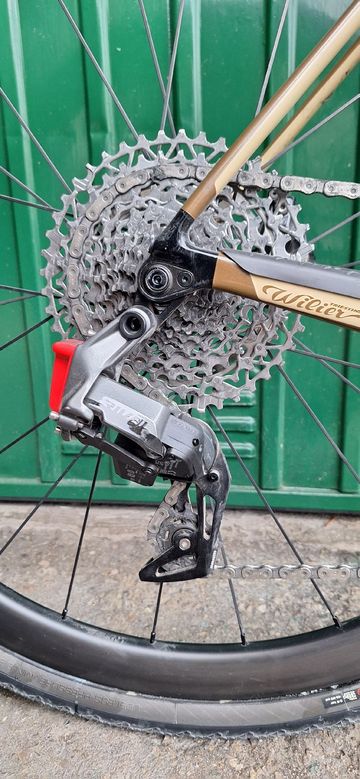 Used Willier Custom SRAM Rival eTap AXS 2024 Road & Gravel, Orange — image 3 of 8