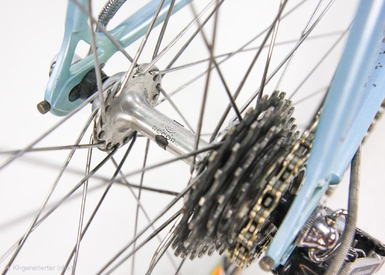 Casati Custom Campagnolo Super Record 1980 Urban usato, Blu — immagine 19 di 32